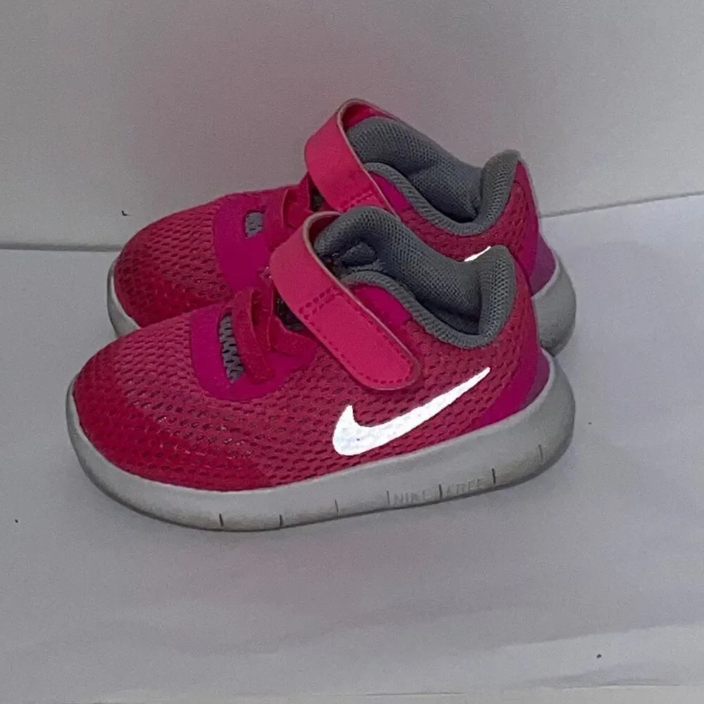 Nike Kids Free RN‎ (Infant/Toddler) Girls Shoes Pink : 4C